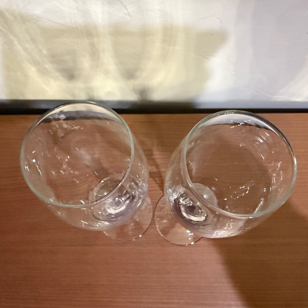 Cristal D'Arques Venise Saphir Champagne Flutes - Set of 2, Cobalt Blue Stem - Picture 4 of 8